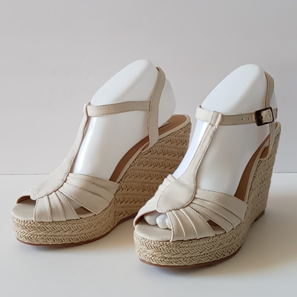 Steve Madden Canvas Wedges